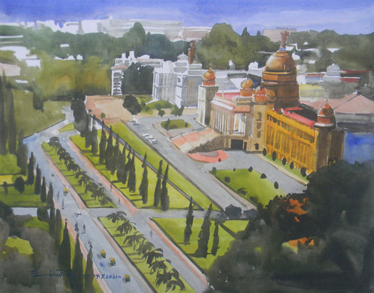 Karnataka Vidhana Soudha in Bangaluru